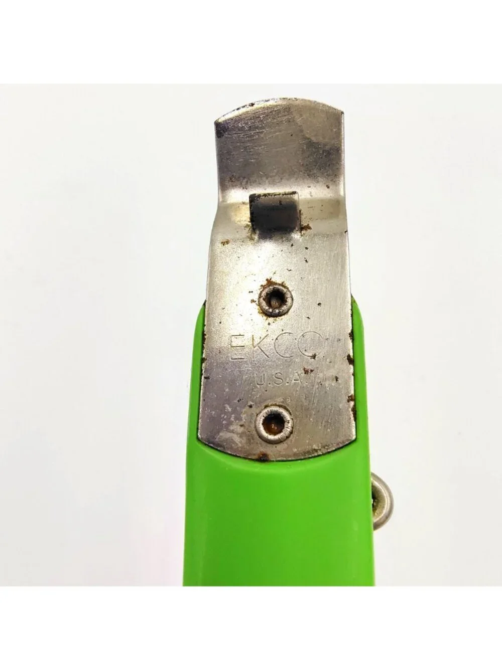 EKCO USA Green Can Bottle Opener Corkscrew Bar Kitchen Utensil Vintage Barware